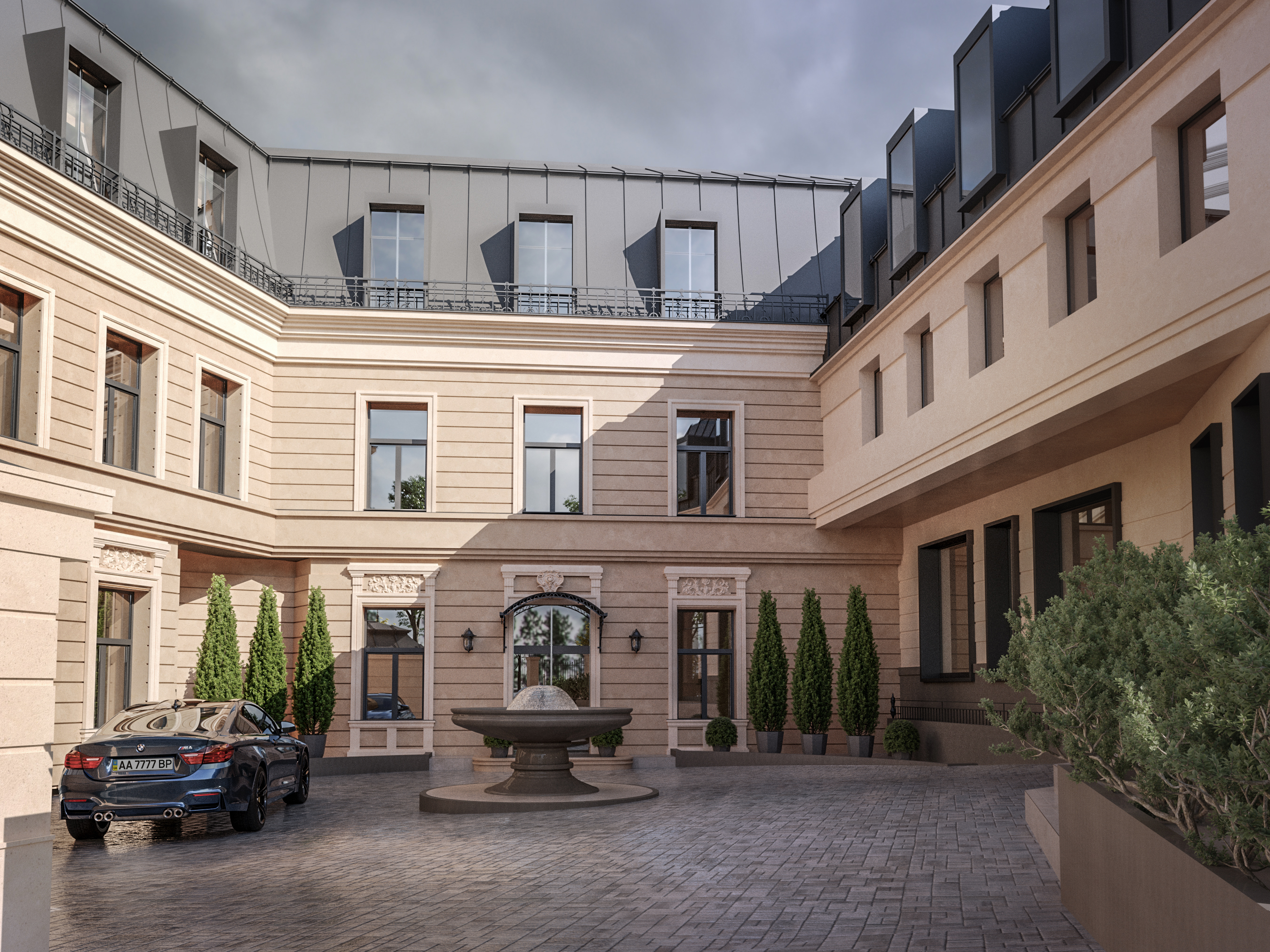 老建筑修复与附属建筑项目丨乌克兰基辅-13