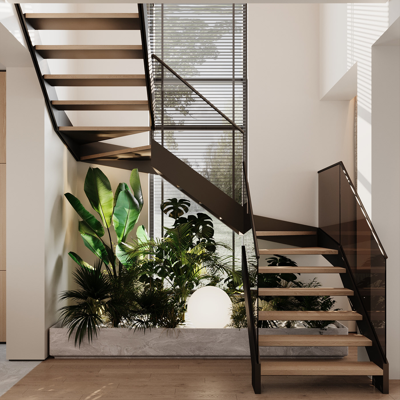 咖色空间 经典高级的设计！-8