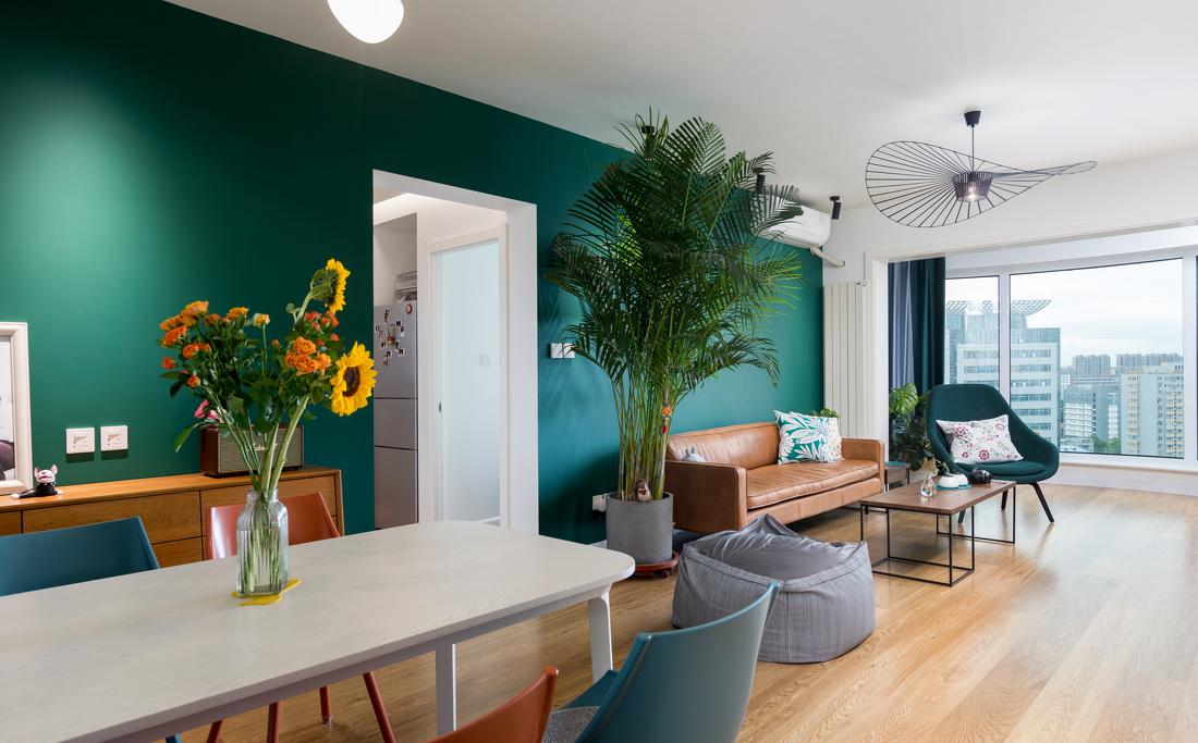 湖绿与复古棕的时尚碰撞-12