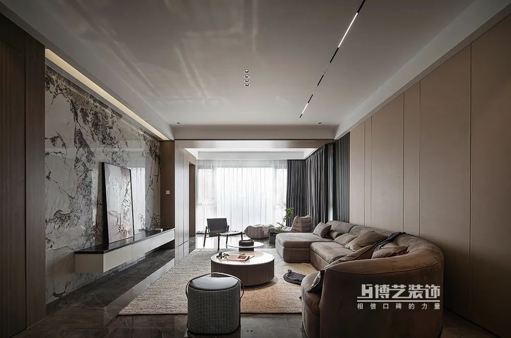 奶油风河畔名邸,春日浪漫居家空间丨博艺装饰-62