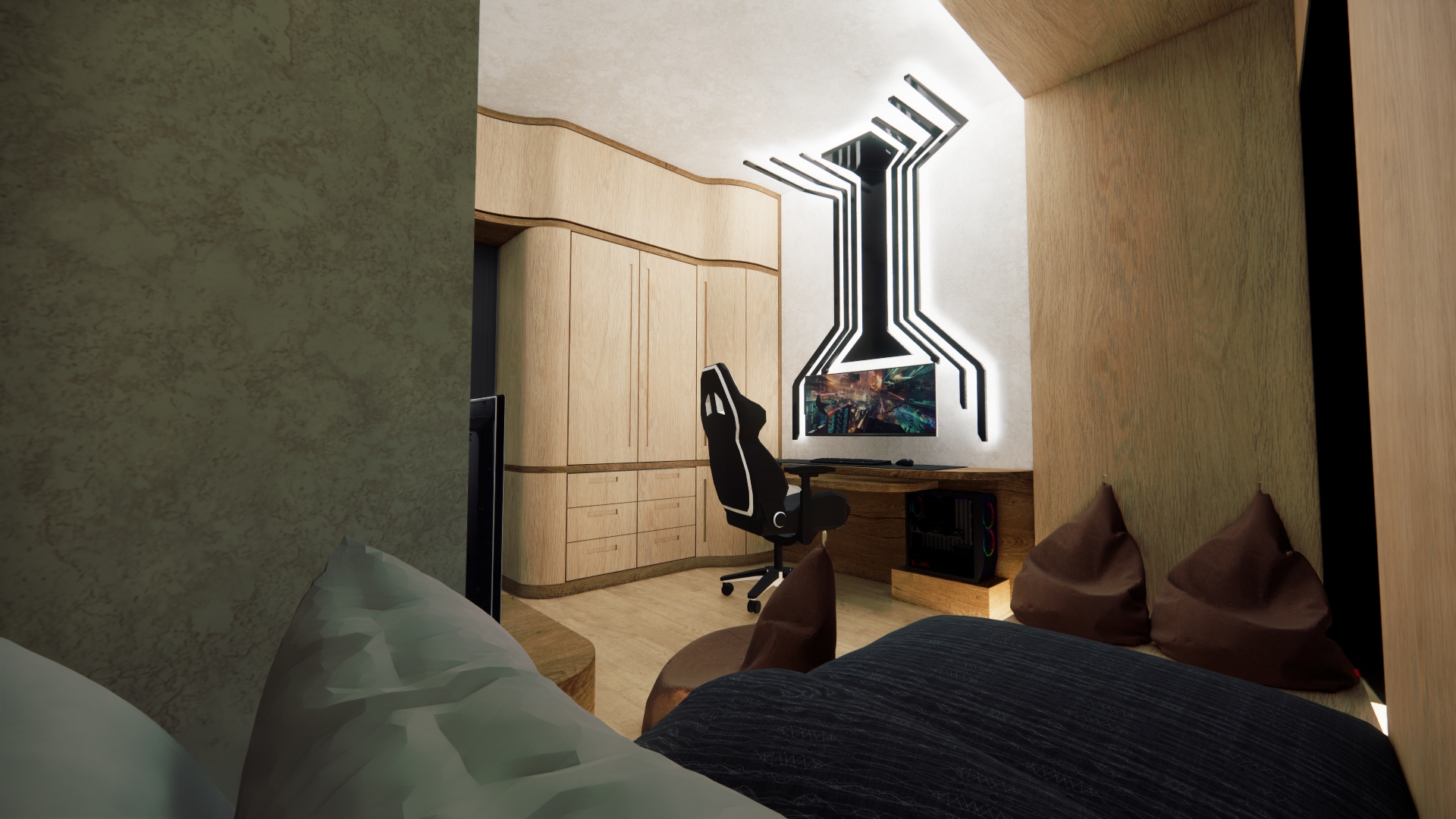 3-Bedroom Apartment Design-49