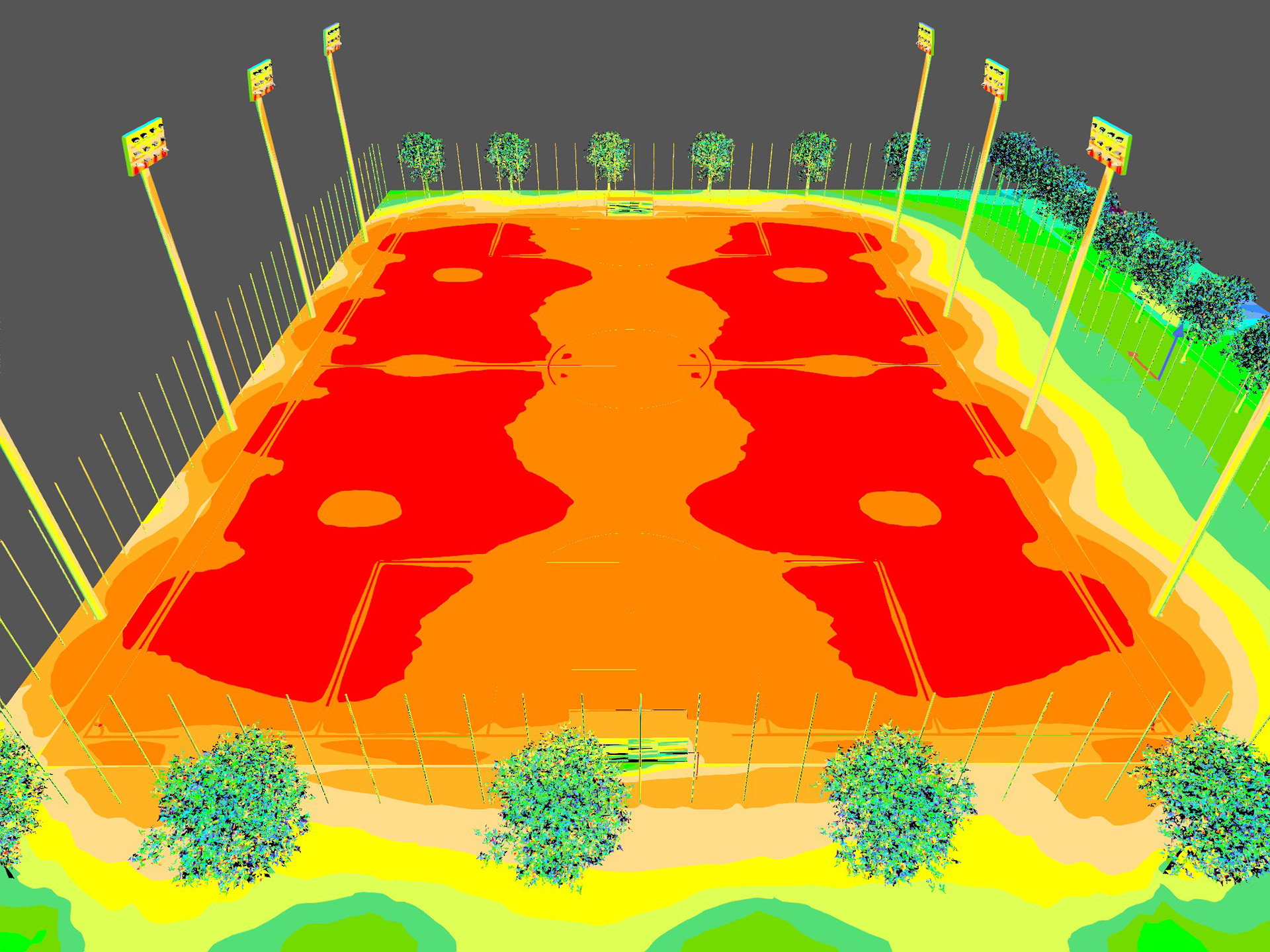 DEWA UNITED 训练基地照明设计项目丨印度-9