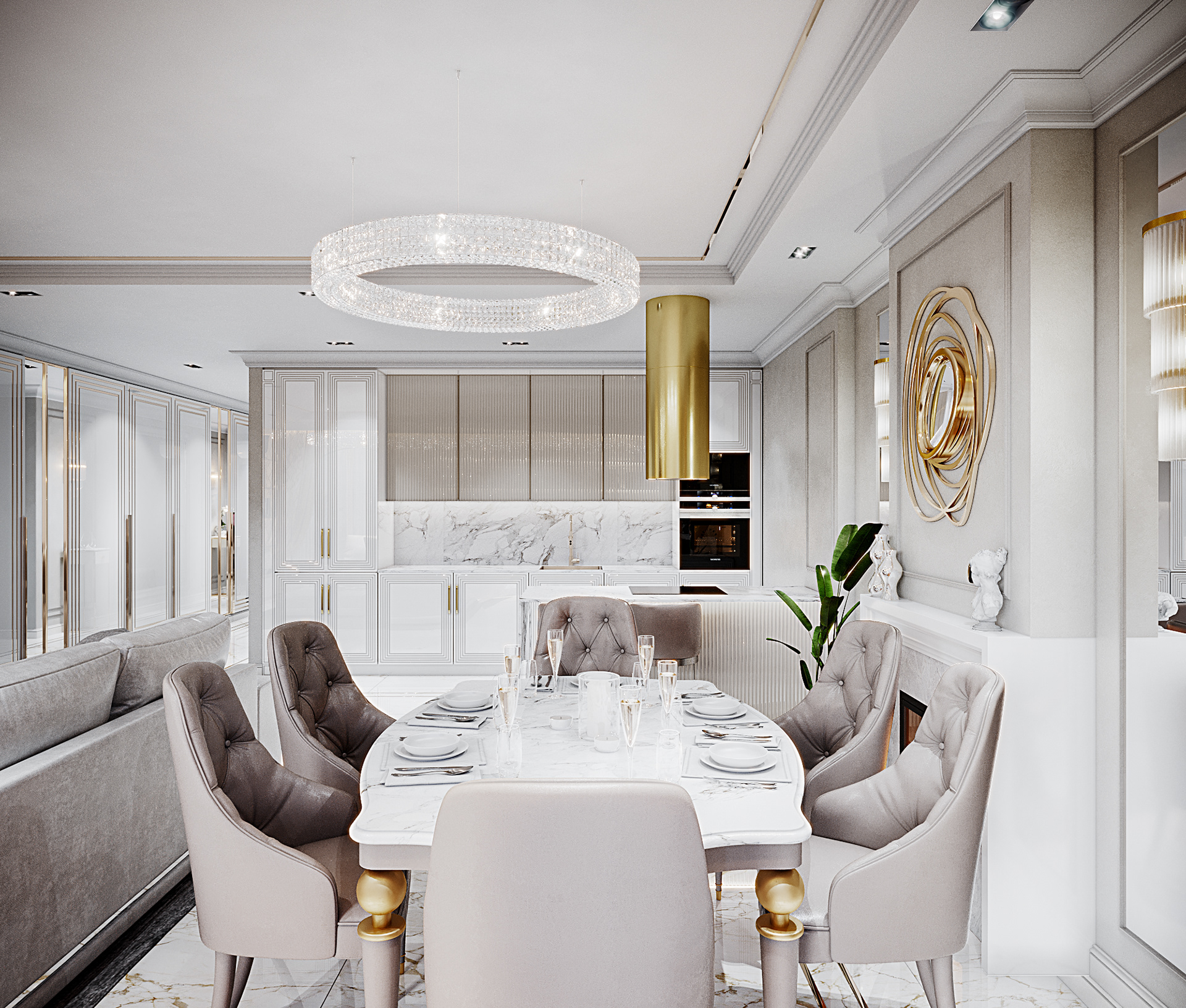 Odessa 公寓室内设计丨乌克兰敖德萨丨La interior studio,Good8zone design-6