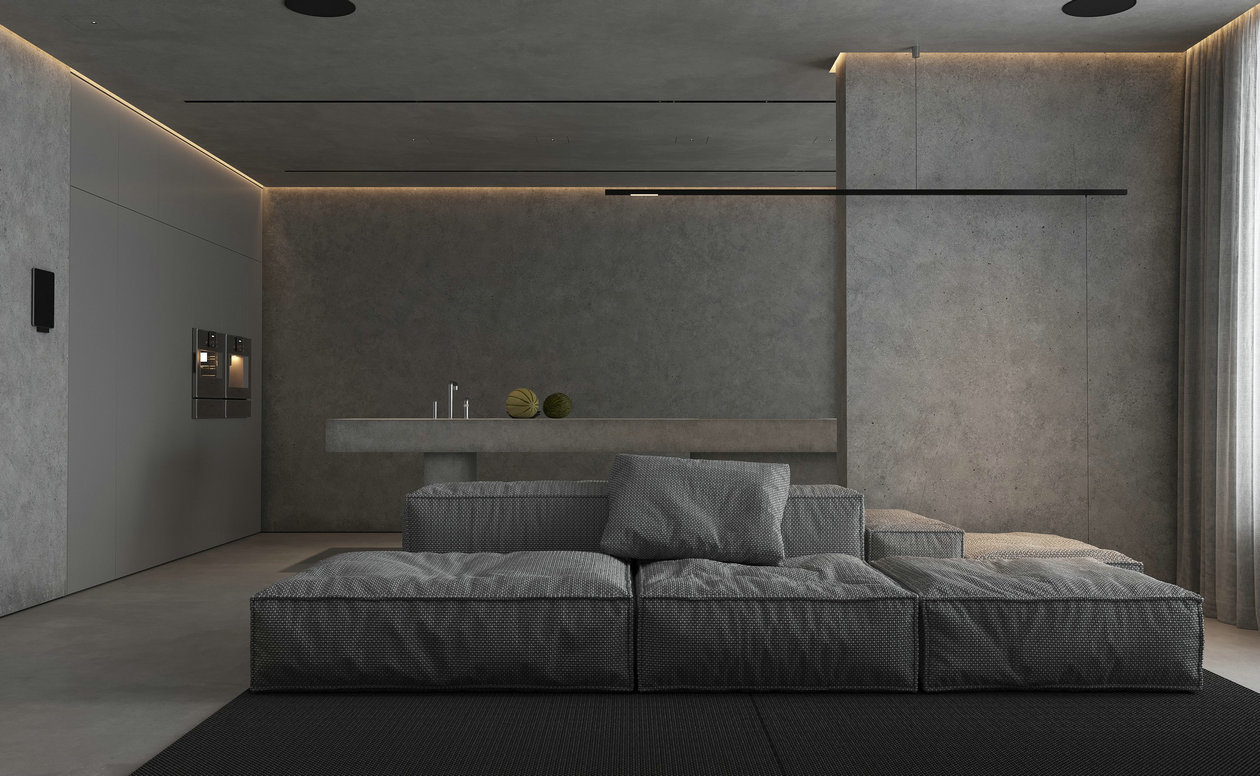 深色系公寓设计-3