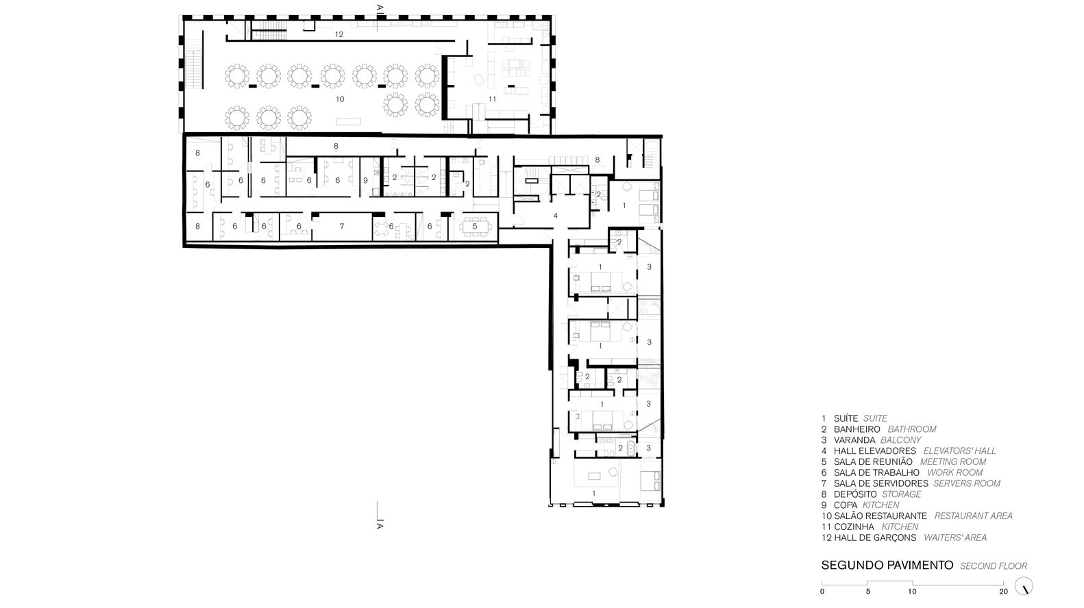 巴西 Fasano BH 酒店丨Bernardes Arquitetura-43