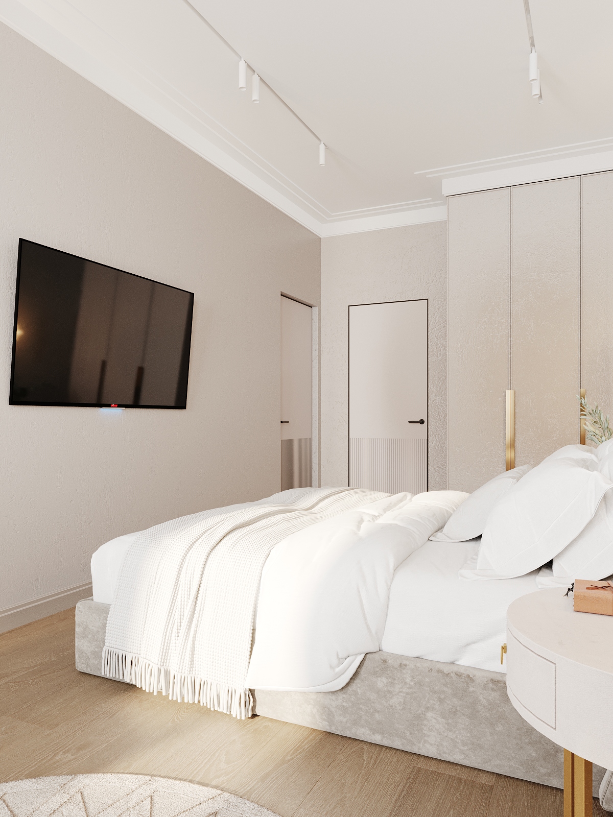 Мастер-спальня ЖК "Крылья"-6