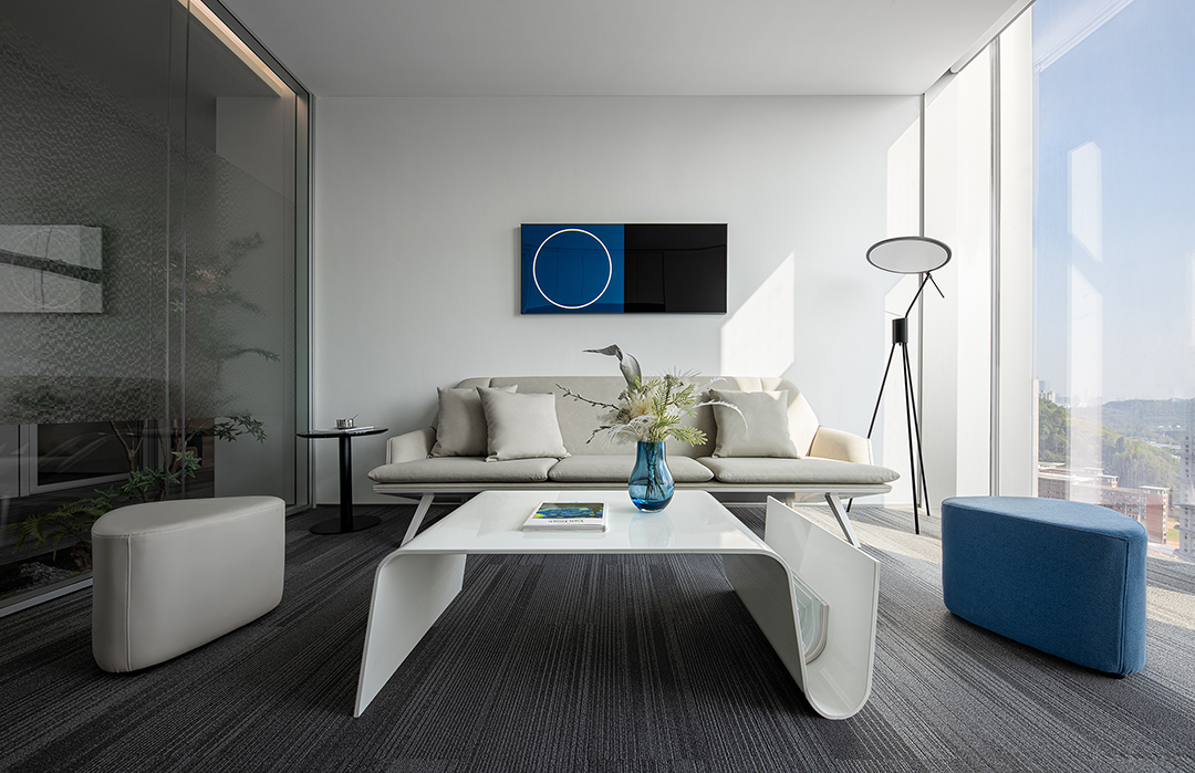 寰侨商务大厦招商中心办公样板间空中花园丨中国深圳丨诗意空间设计,矩阵纵横设计-18