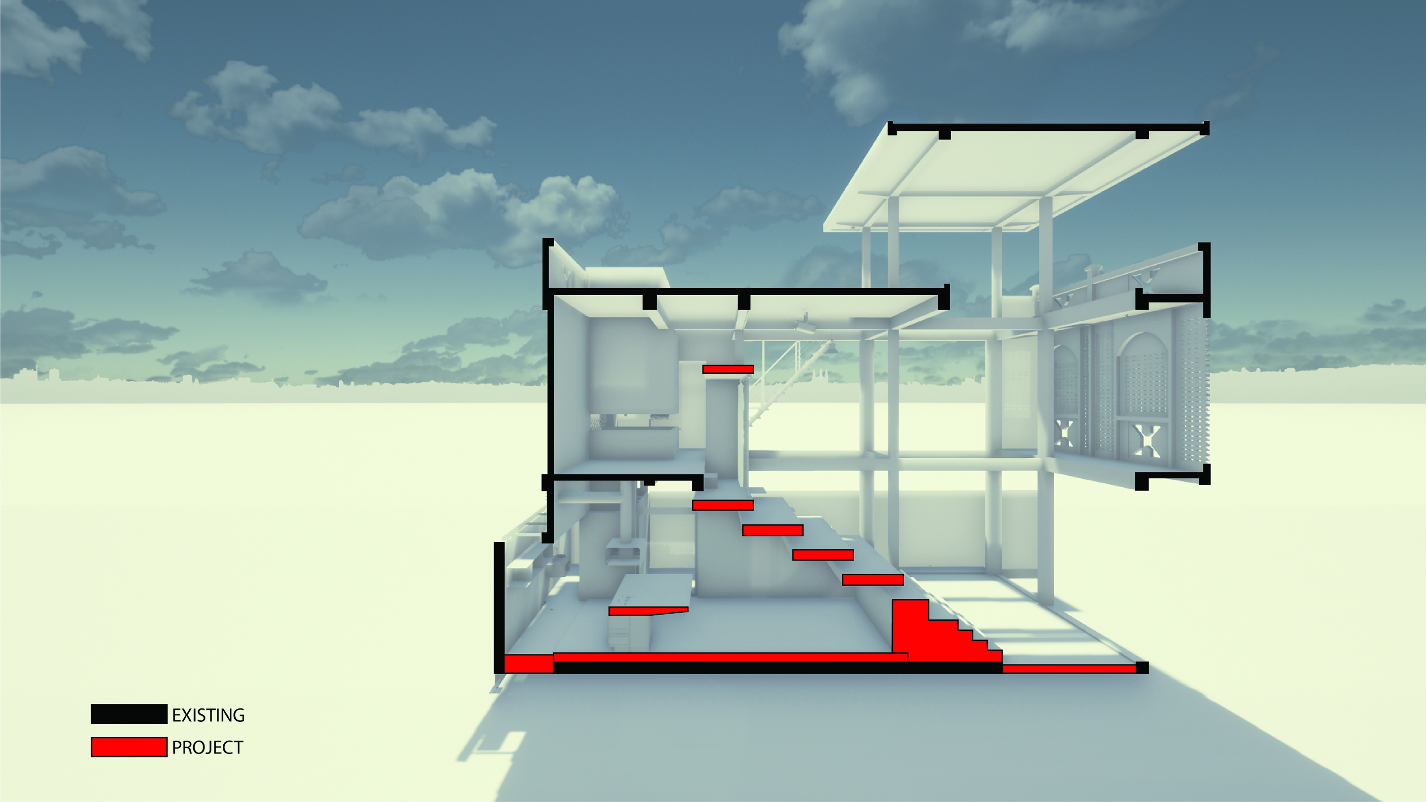 “S·O·S“雕塑空间 · SAOLA 建筑师的家庭住宅改造丨SAOLA ARCHITECTS-73