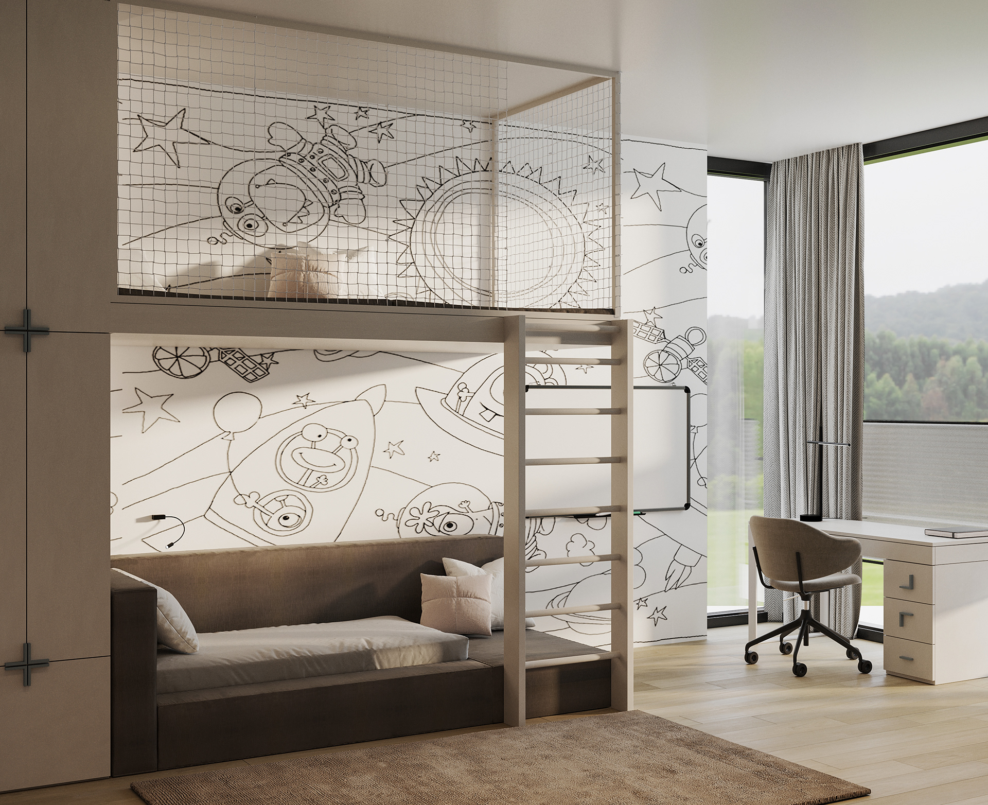 基辅房屋内部（1B）丨乌克兰基辅丨ZROBIM Architects-52