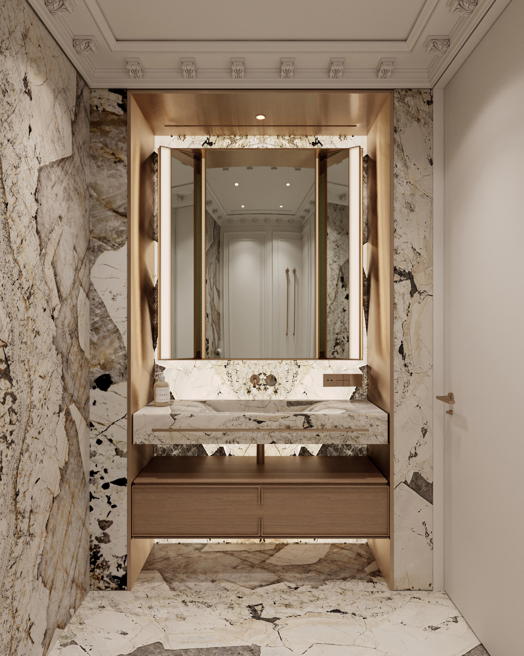 Guest Bathroom | Interior VISUALIZATION | 3D RENDER-10