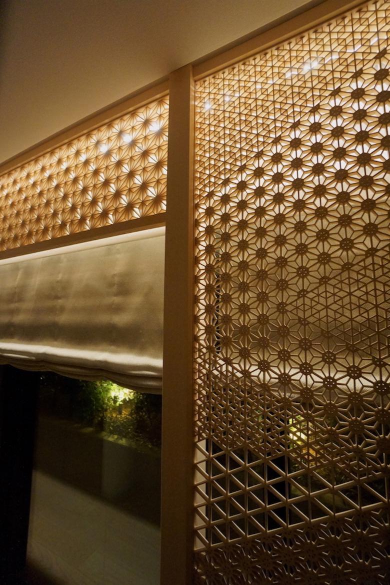 IKDS丨Condo Renovation with the Art of Kumiko Woodwork丨日本-10