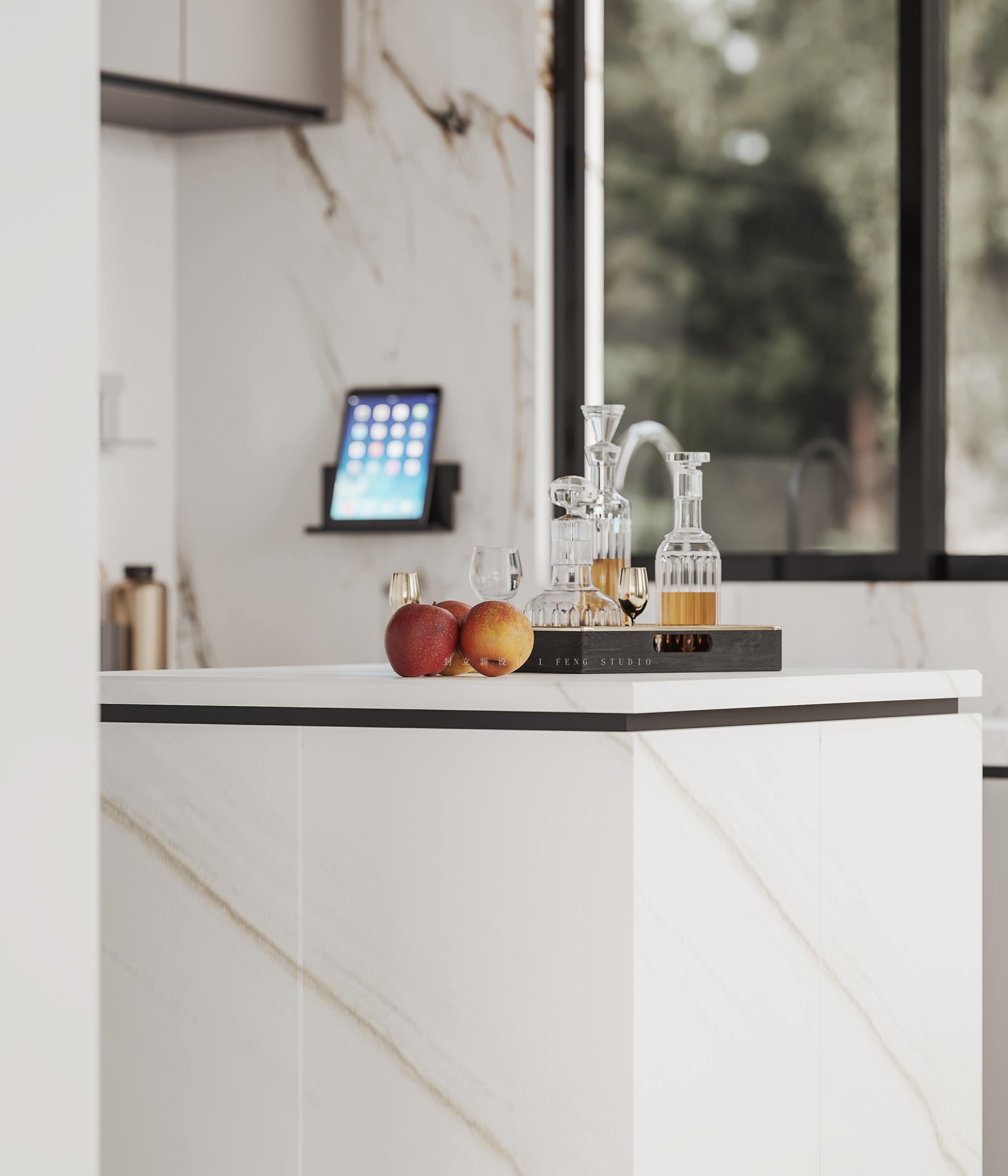 现代平层设计，光影韵律的优雅呈现-3