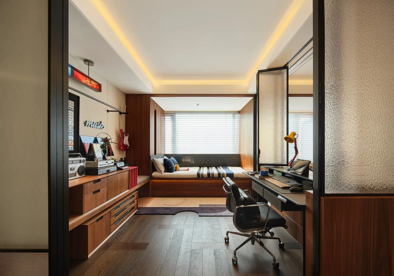 浙江趣味包豪斯 99㎡丨中国杭州丨岳蒙设计-15