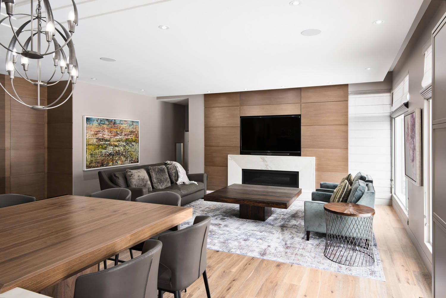 加拿大梅菲尔设计第一内饰现代单家庭住宅-6