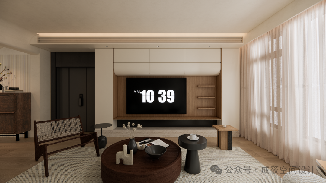 中古+原木风住宅设计丨中国上海丨成筱设计-0