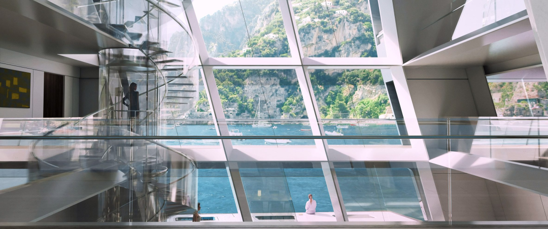 “Outlier I”超级游艇丨Foster + Partners-9