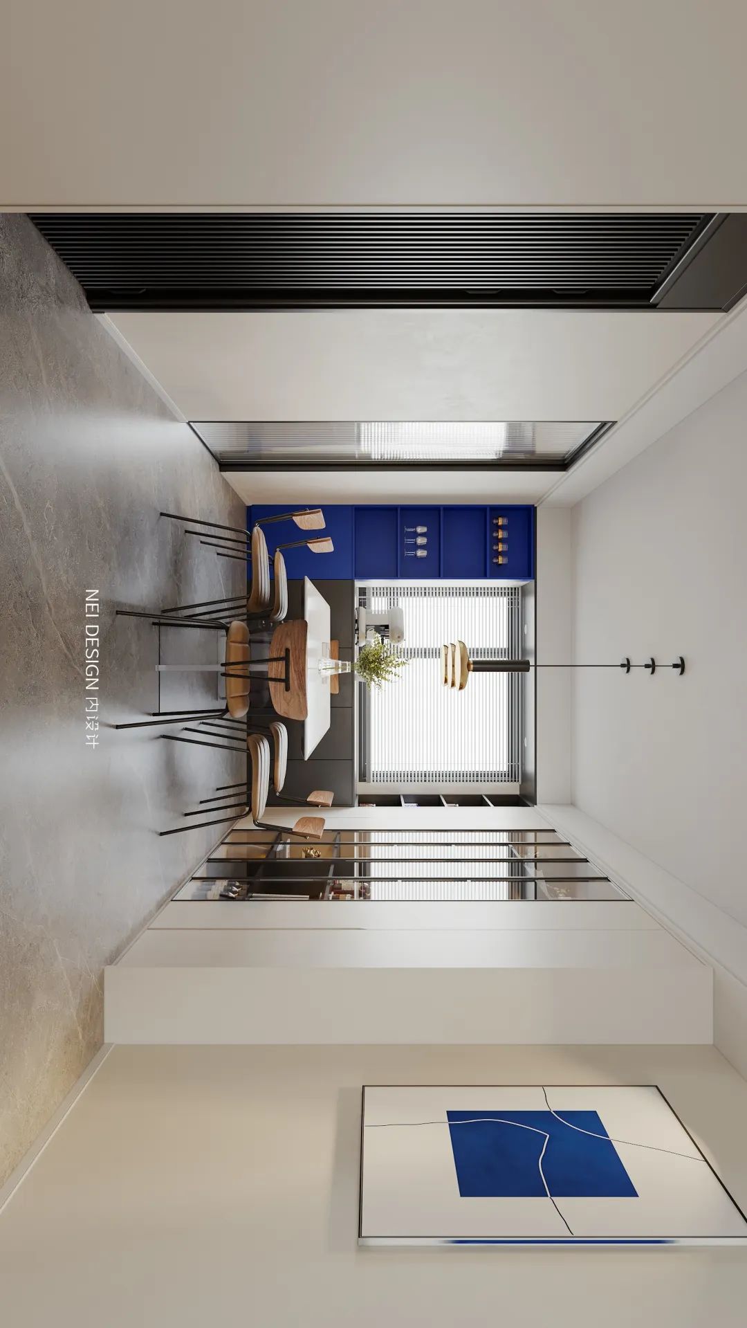 漓江郡府·蓝色畅想丨内空间设计机构-23