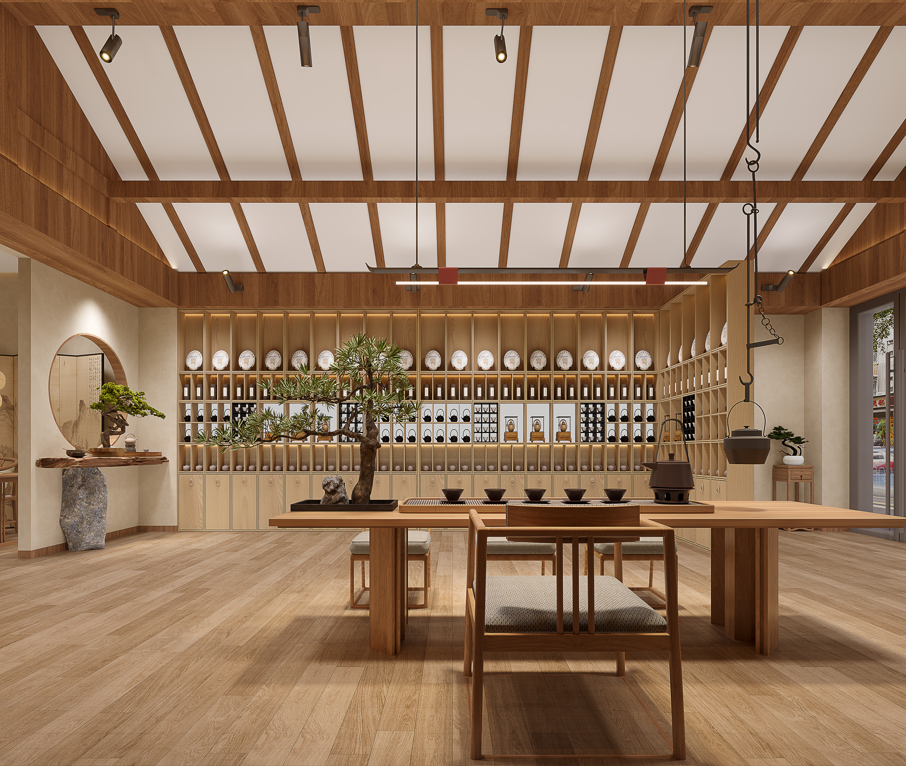 宋式美学风茶室-2