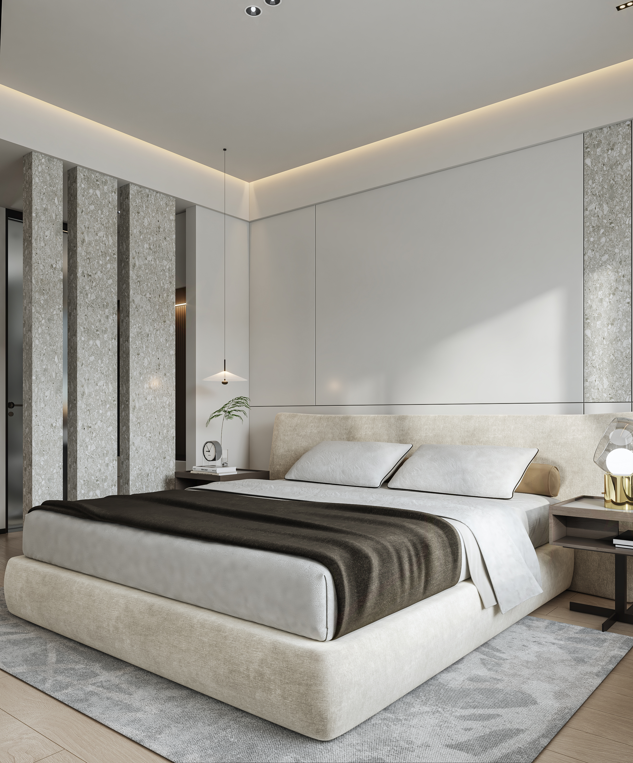 碧桂园现代简约风室内设计丨成都彭州云墨设计工作室-19