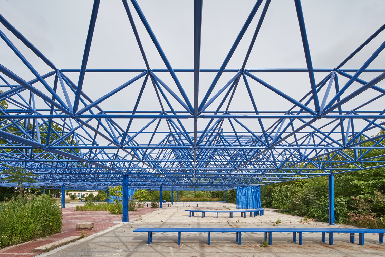 《蓝小时》景观装置丨德国柏林丨Modulorbeat-13