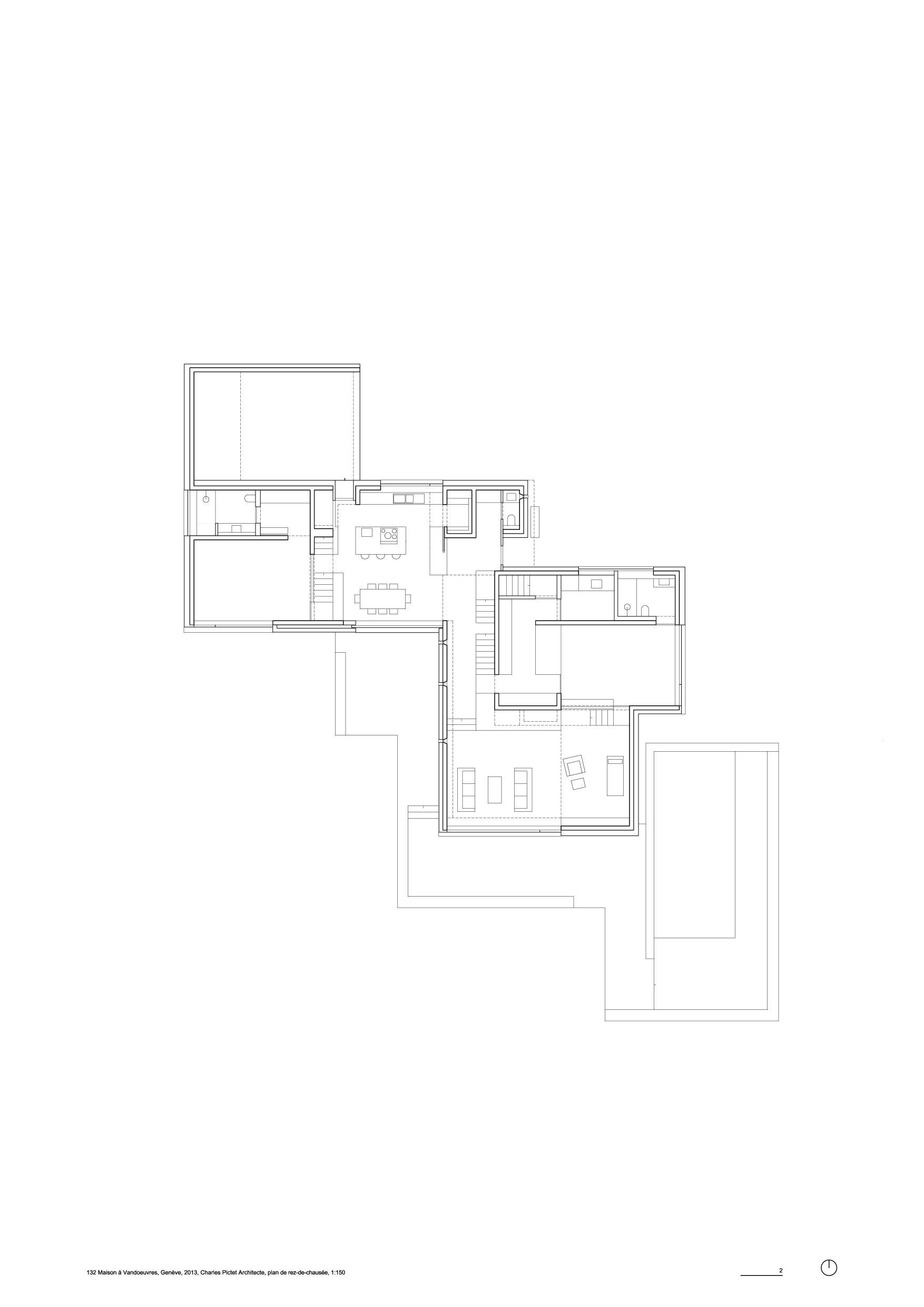 瑞士 Vandoeuvres 斜坡上的绿意住宅-16