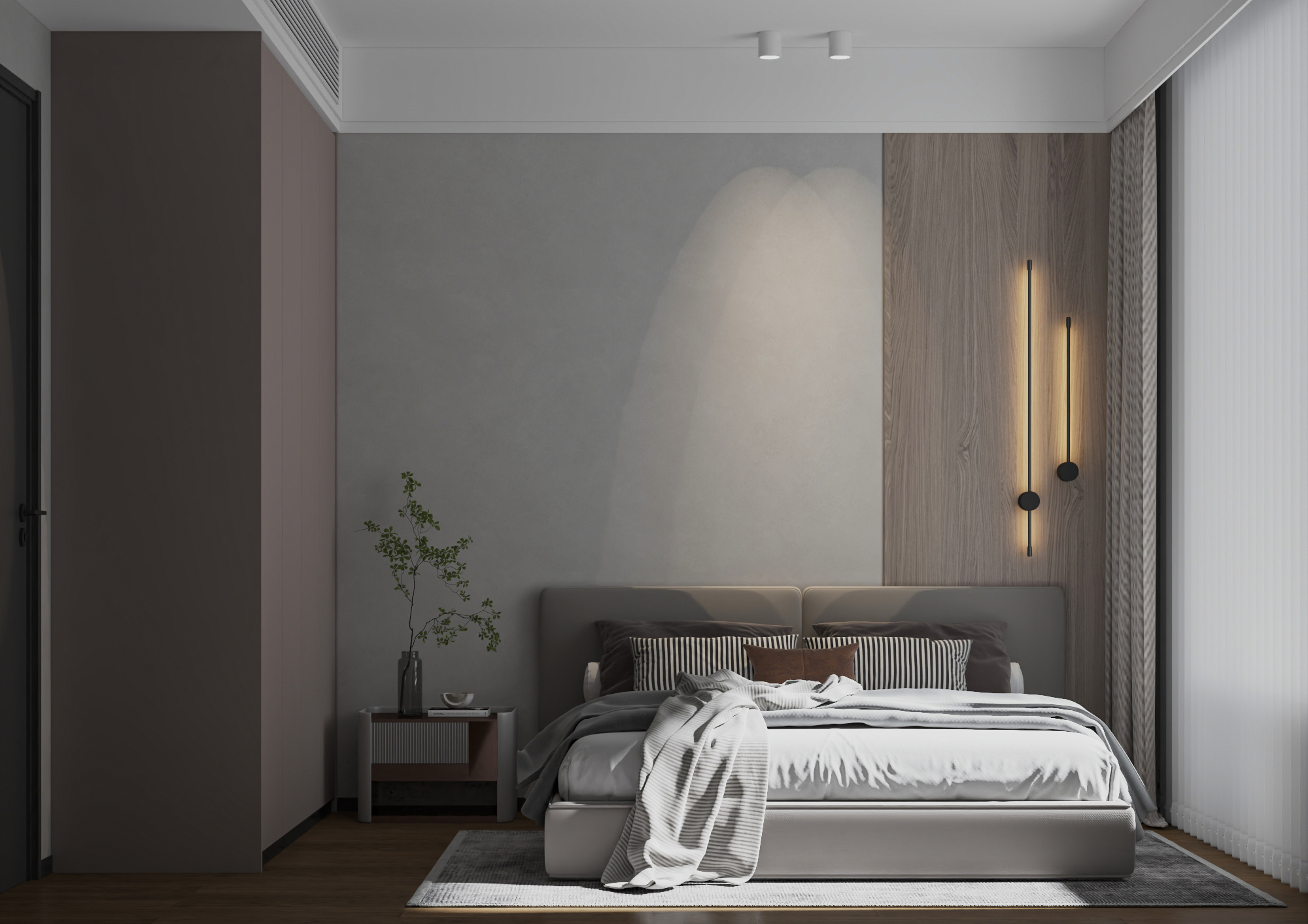 沈阳华发中东首府127㎡样板间现代轻奢设计-12