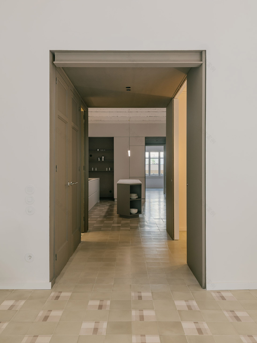 巴塞罗那Ei·ample Esquerra区公寓翻修丨西班牙巴塞罗那丨Metronom-9