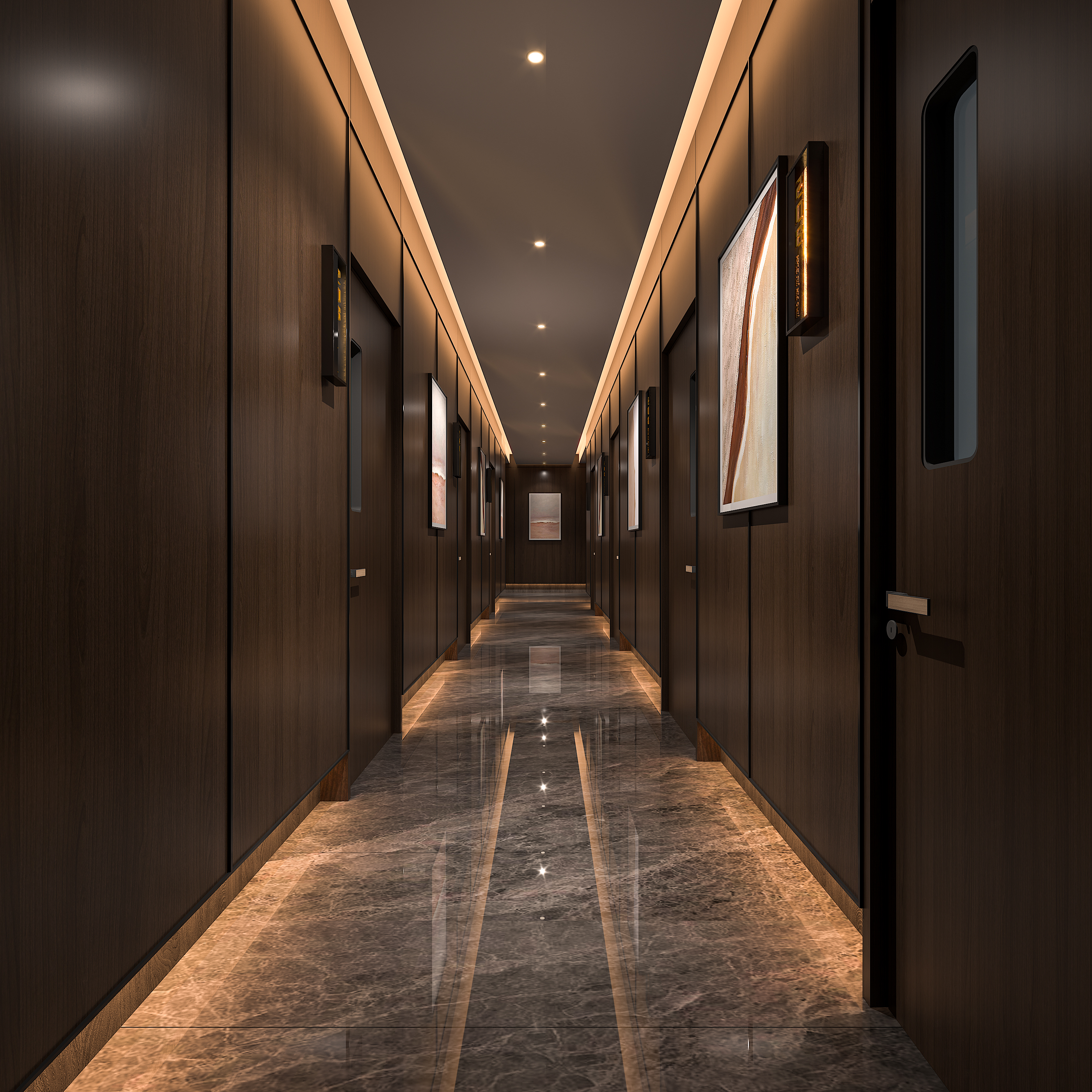 「尊悦云涧」轻奢疗愈SPA空间设计-8