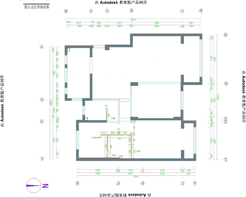 【上海实创装饰】誉品谷水湾三居室简欧风格装修设计-3