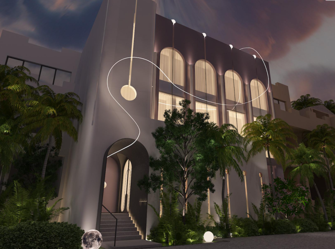 79｜孟也 海南三亚 SPA水疗馆 MOOON（概念思维+艺术气息+软装搭配）-13