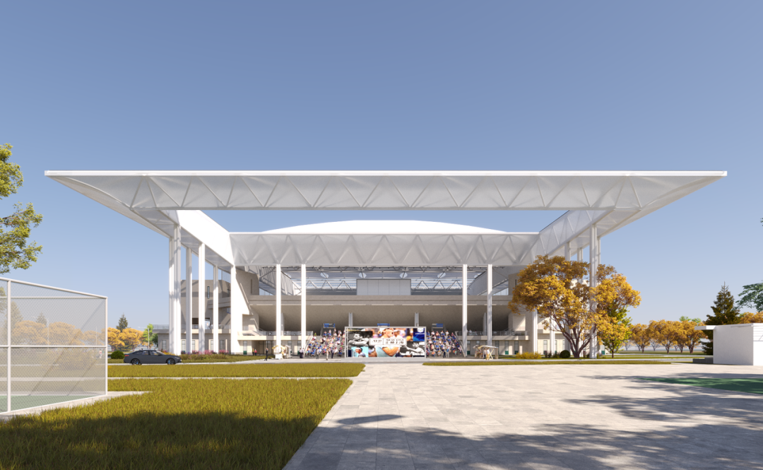 助力上海建设全球著名体育城市|华建集团上海院中标旗忠网球中心提升项目-19