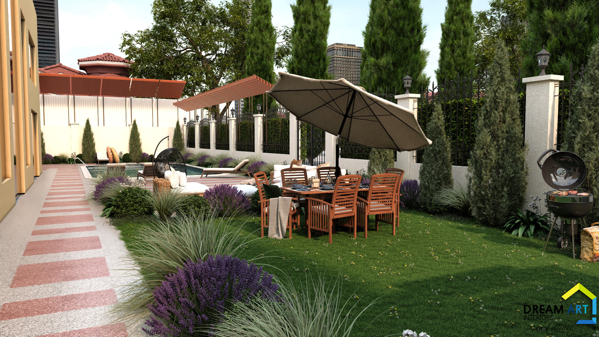 Mr Ahmed elqawqy twin villa landscape 2022-1