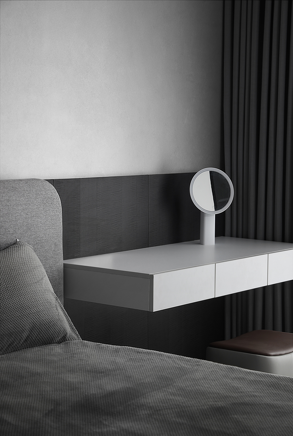 极简黑白,打造轻盈自在的生活空间丨中国淮安丨CX.D 辰夏空间规划-16