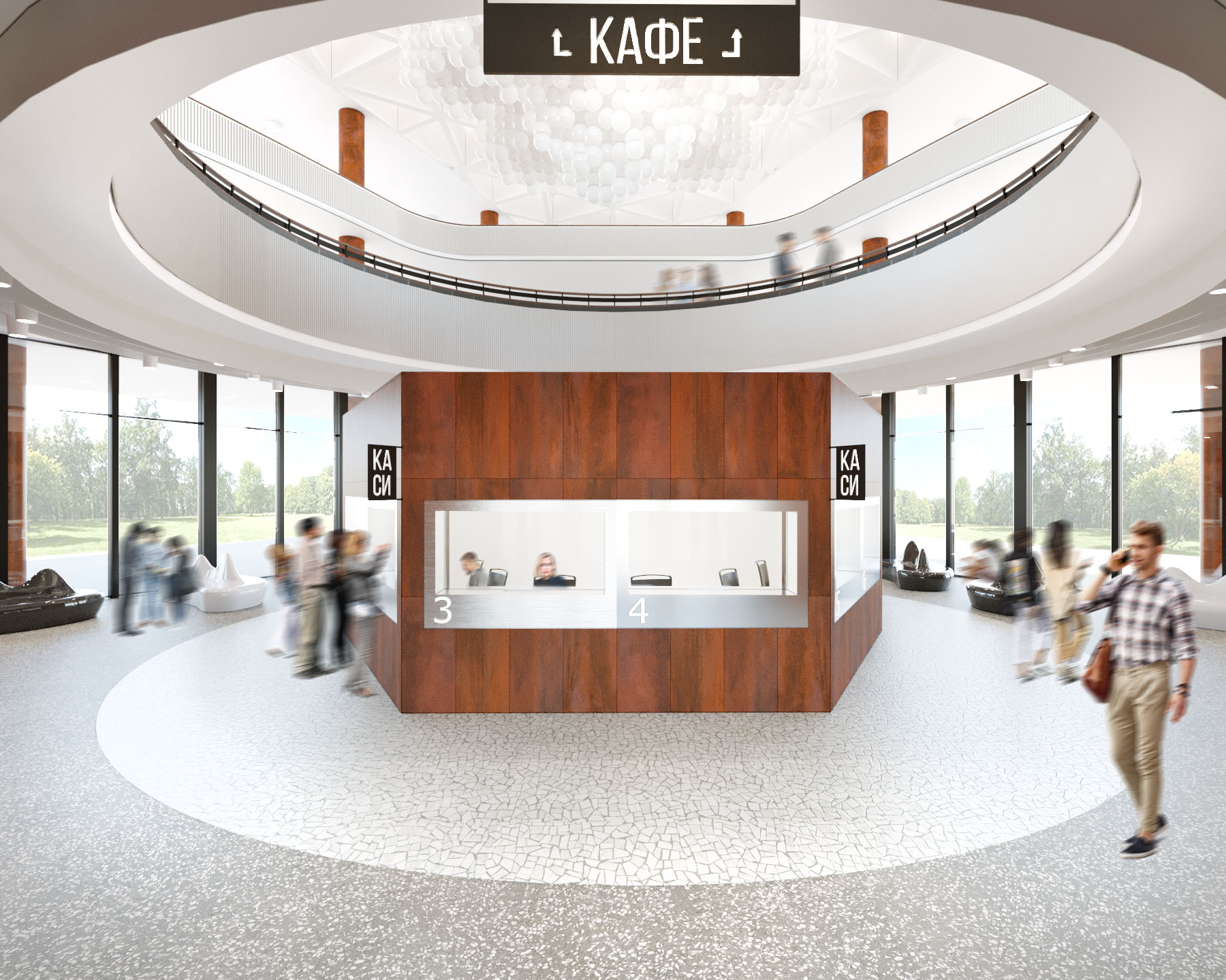 主汽车客运站“利沃夫”室内改造项目丨乌克兰利沃夫-12