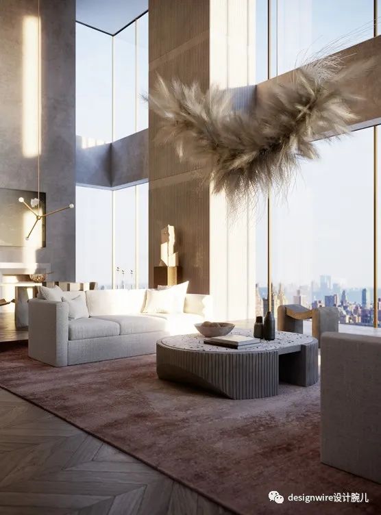 纽约施坦威大厦顶层豪宅，艺术与景观的完美融合-55