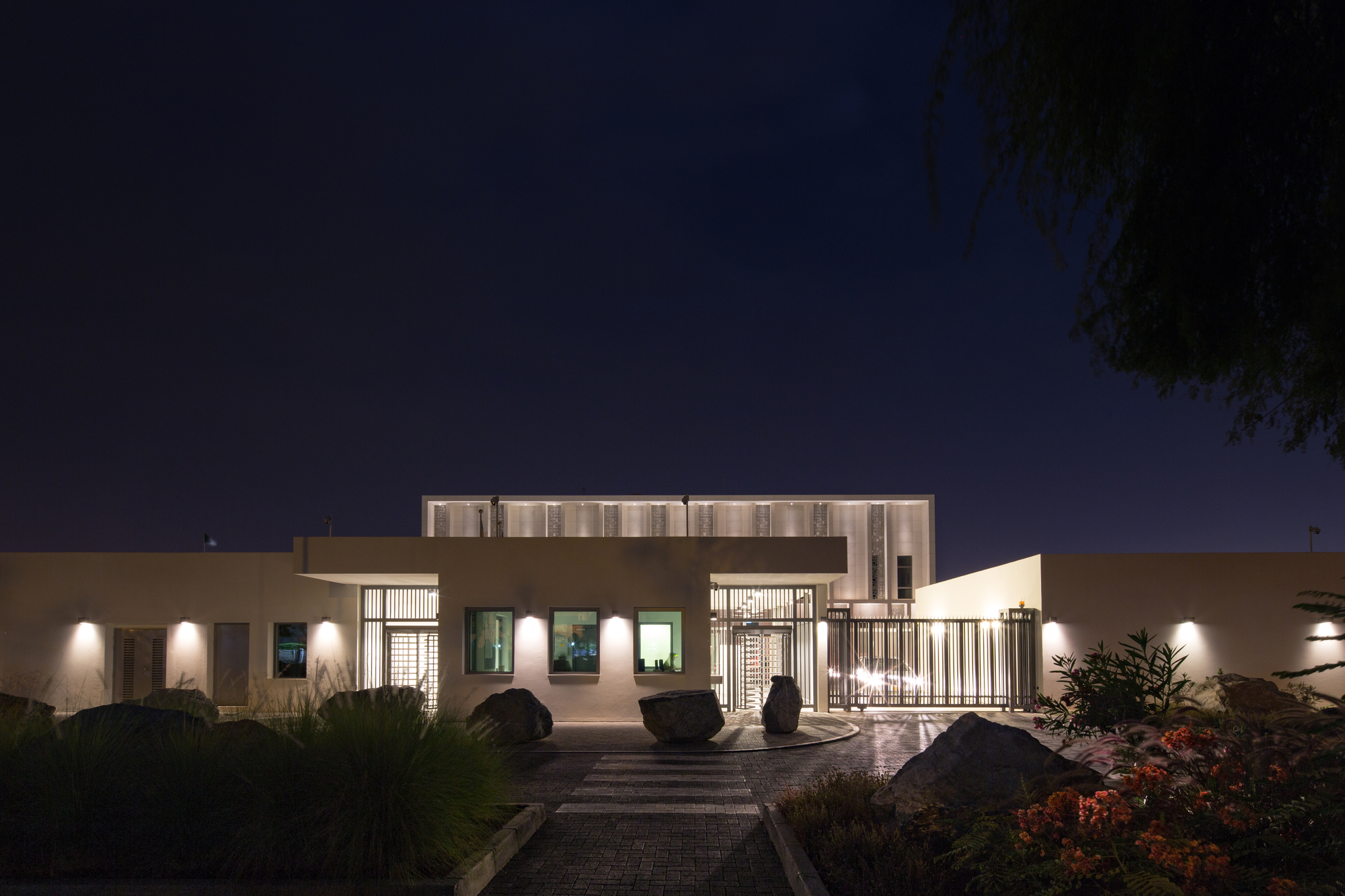 德国驻阿曼大使馆办公建筑-23