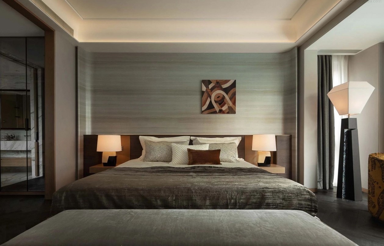 万境设计 |  台州黄岩蓝城明庐平墅样板房290㎡-13