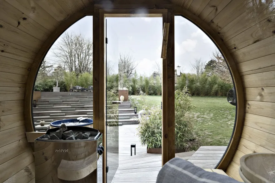 丹麦海滩风格木质别墅 | 厨房岛与舒适生活-27