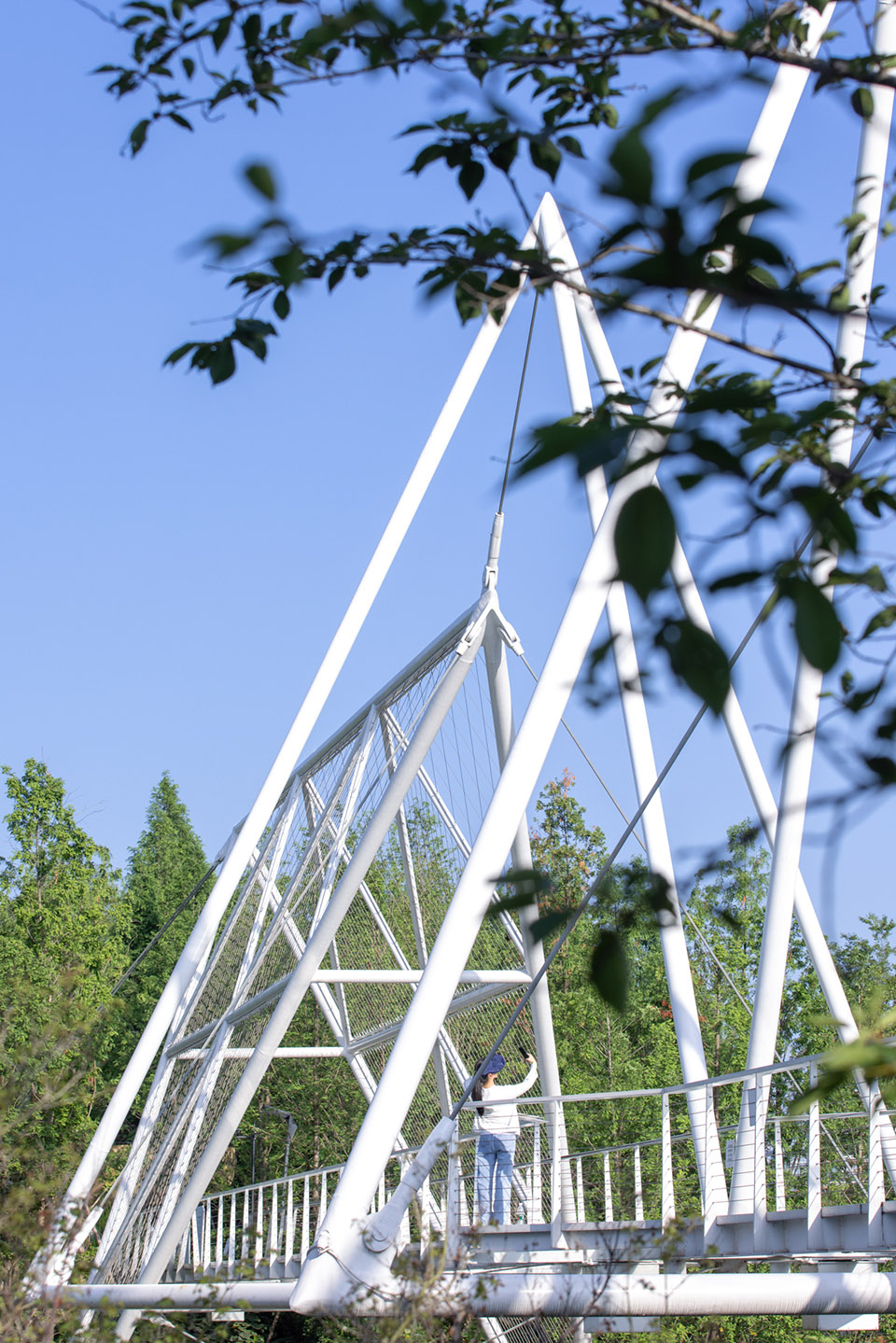 麓湖伊甸岛步行桥丨中国成都丨unarchitecte-25