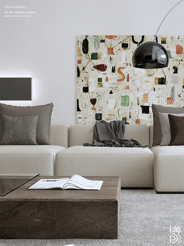 Young 设计 · 现代简约风婚房设计丨美国贝城丨深圳漾空间设计有限公司-24