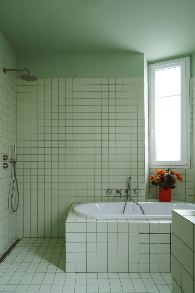 巴黎 Gambetta 公寓丨法国巴黎丨Jean Benoît Vétillard Architecture-31