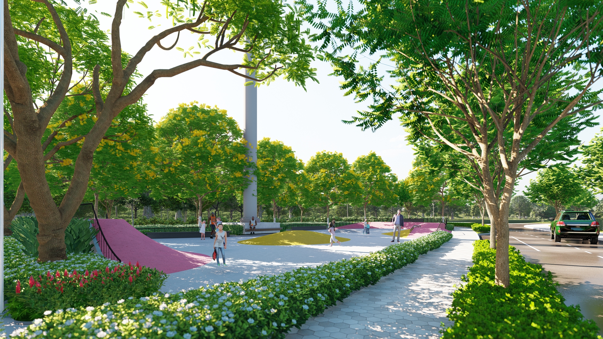 Khu tiện ích TDTT（体育设施区）丨Kts. Lê Hồng Thắm-21