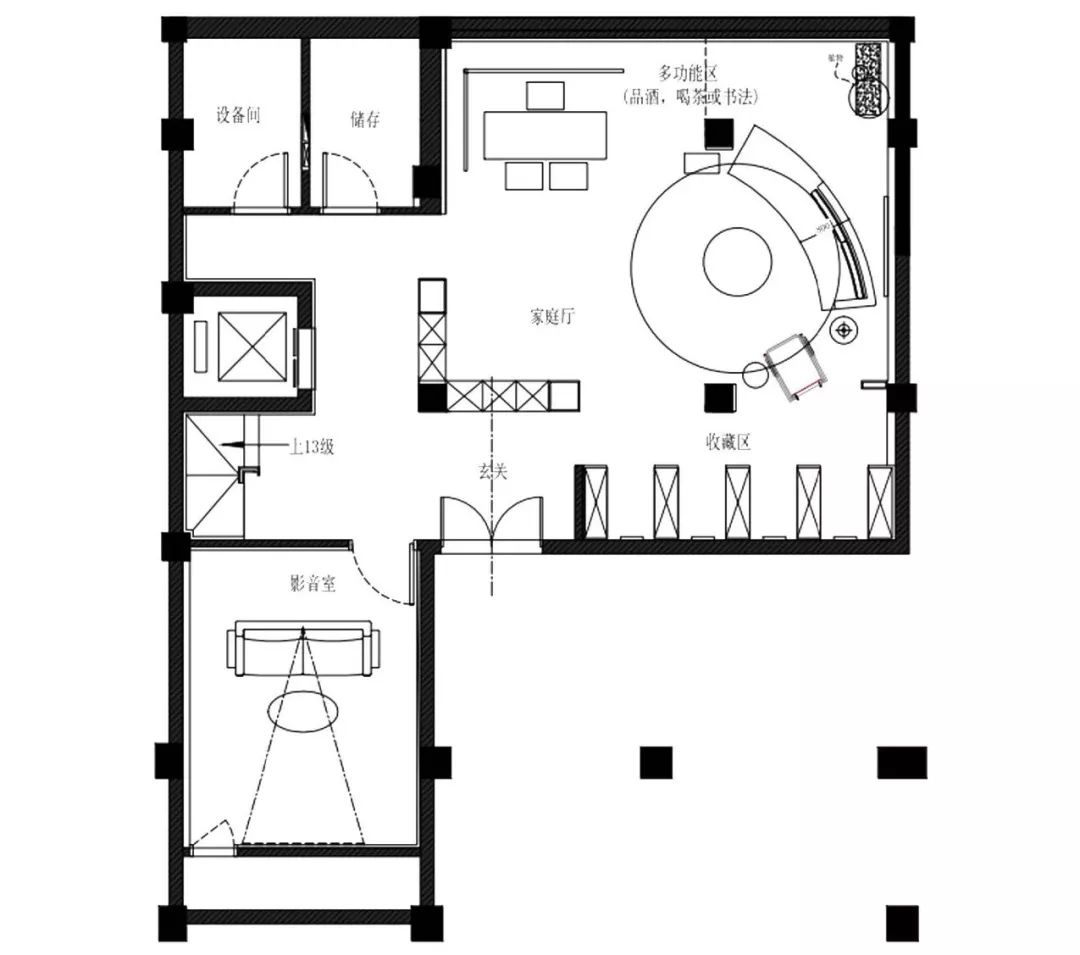 浙江诸暨祥生·云境别墅样板间——水墨意境的空间艺术-104