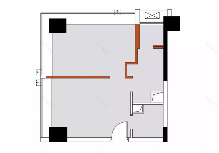 48 平米小户型秒变 100 平,现代风格设计展现空间魔法-7