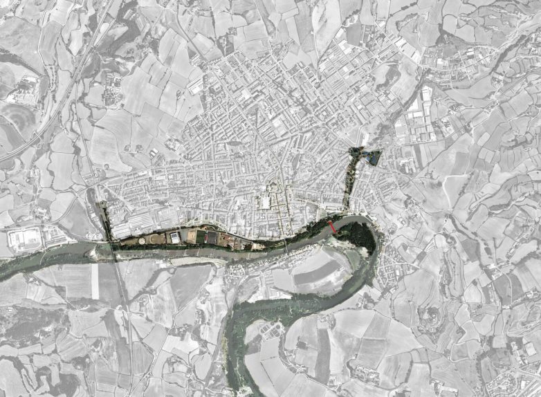 西班牙曼略市无护栏可被淹没的人行桥丨Sau Taller d’Arquitectura-33