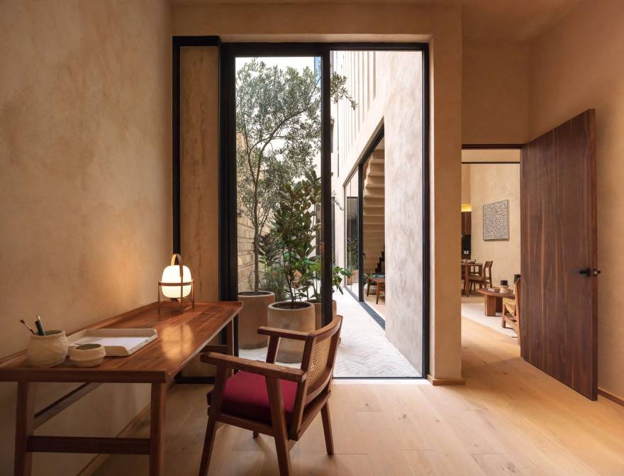 墨西哥城 Aguascalientes 83 | 新旧融合的优雅住宅设计-9