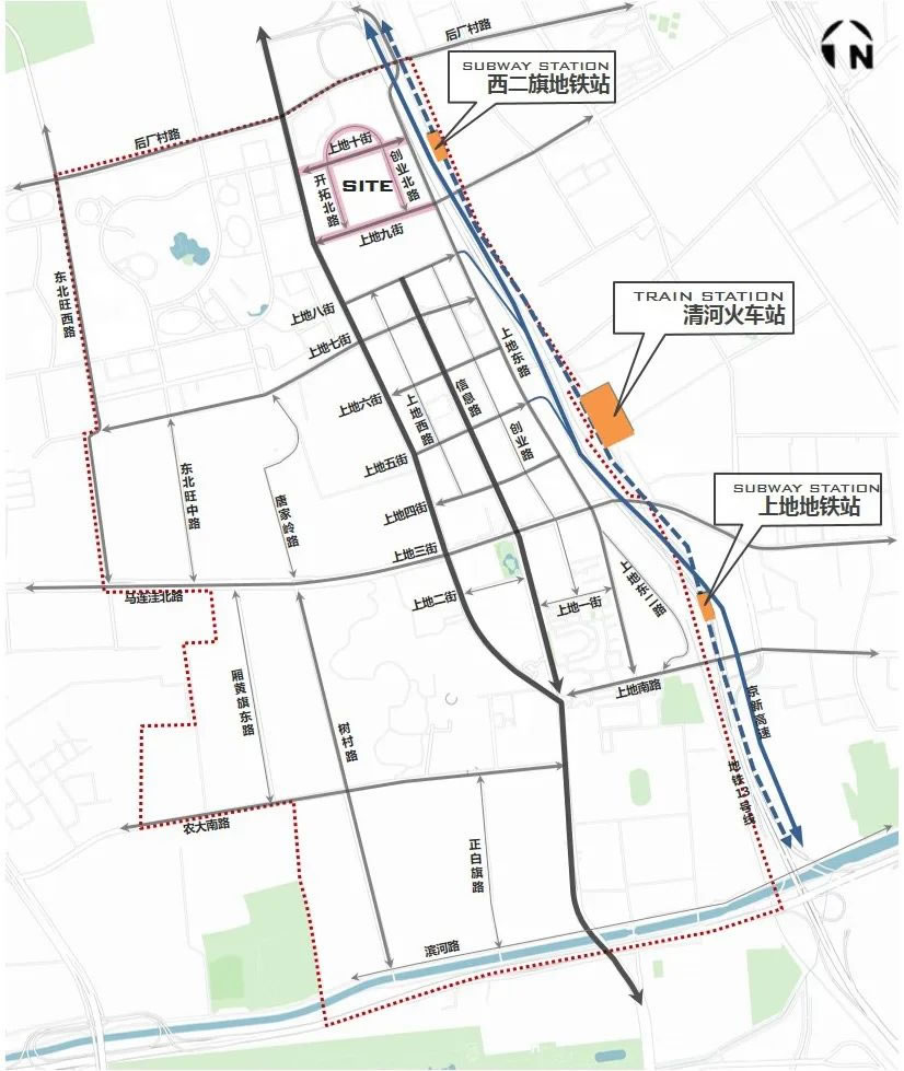 北京海淀上地 U 型路改造丨中国北京丨易兰规划设计院-6