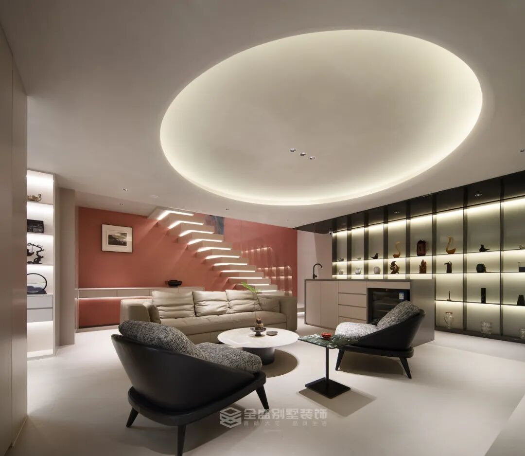 300m²现代禅意|珊瑚世纪：光影流转逸趣生-18