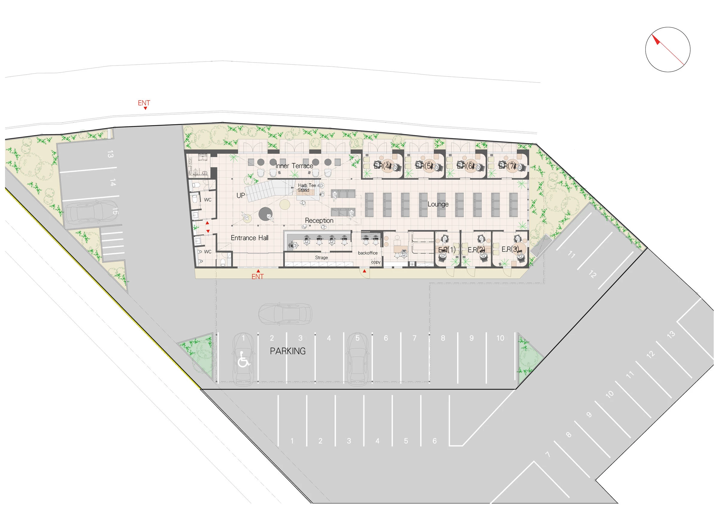 筑波精神诊所丨日本茨城丨Kichi 建筑设计+Atelier como-28