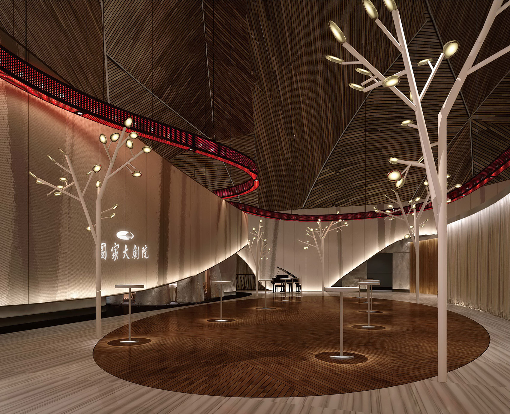 国家大剧院西餐厅&多功能宴会厅丨中国北京丨古鲁奇公司-48